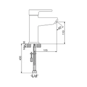 Newarc 832521 Premium Lavabo Bataryası thumbnail 2
