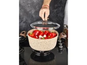 Falez Creamy Granit 28 Cm Derin Tencere thumbnail 1