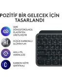 Logitech MX Keys S 920-011594 Bluetooth ve Wireless Kablosuz Klavye thumbnail 4