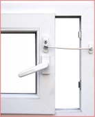 Anahtarlı Halatlı Pvc Kapı Pencere Emniyet Kilidi thumbnail 4