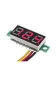 0.28" 0-100V Kırmızı Voltmetre thumbnail 1