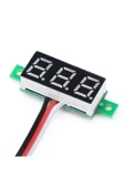 0.28" 0-100V Kırmızı Voltmetre thumbnail 6