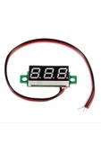 0.28" 0-100V Kırmızı Voltmetre thumbnail 5