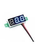 0.28" 0-100V Mavi Voltmetre thumbnail 1