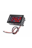 0.56" 0-100V Kırmızı Voltmetre thumbnail 4