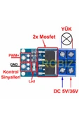 15A Mosfet Modül thumbnail 4