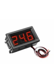 0.56" 0-100V Kırmızı Voltmetre thumbnail 2