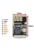 NRF24L01 Smd Modül thumbnail 6