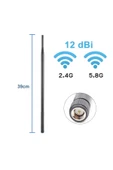 12dbi Anten 39cm Sma Erkek thumbnail 3