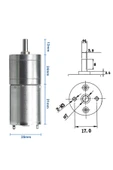 JGA25-370 60Rpm 12V thumbnail 6