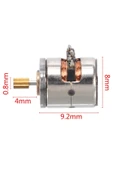 Micro Step Motor 8x9,2mm thumbnail 2