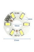 5730 5V 3W Beyaz Led Modül thumbnail 4