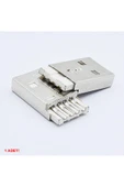 Usb Type A Erkek Soket Lehimlenebilir thumbnail 4