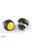 12mm PBS-33B Push Buton Sarı thumbnail 3