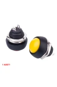 12mm PBS-33B Push Buton Sarı thumbnail 5