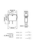 15A 250V İnce Anahtar KCD3-101 thumbnail 5