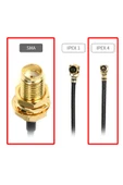 10cm Sma Dişi Ipex4 Rf Kablo thumbnail 3