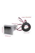 500V 100A Volt Ampermetre AD16-22VAMS thumbnail 4