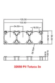 32650 Pil Tutucu 3x thumbnail 5