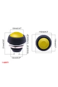 12mm PBS-33B Push Buton Sarı thumbnail 7