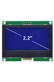 GM12864 I2C Glcd Mavi thumbnail 2