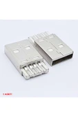 Usb Type A Erkek Soket Lehimlenebilir thumbnail 6