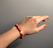 Viento Sedef ve ay taşı bileklik thumbnail 2