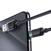 Mcdodo CA-5650 Usb Typec Şarj Kablo 1.2M-Siyah thumbnail 4
