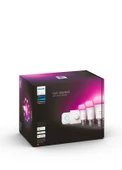 Philips Hue Renkli 3'lü Akıllı Butonlu E27 Bluetooth Özellikli Akıllı Başlangıç Seti thumbnail 1