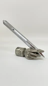 DivitPen  Silver Matte Twist Tükenmez Kalem thumbnail 1