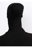 Kadın Tesettür Siyah Boyunluklu Bone thumbnail 3