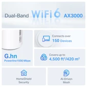 TP-Link Deco PX50 3000 Mbps 2'li Router thumbnail 3