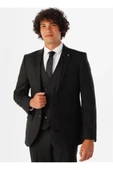 Yelekli Slim Fit Takım Elbise thumbnail 1