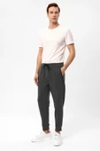 Slim Kalıp Düz Jogger Pantolon thumbnail 2