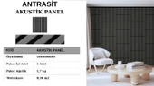 60 X 60 AKUSTİK DUVAR PANELİ thumbnail 1