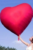 Beysüs Dev Kalp Folyo Balon 145 cm thumbnail 2