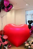 Beysüs Dev Kalp Folyo Balon 145 cm thumbnail 3