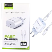 OXpower IPHONE ŞARJ ADAPTÖRÜ VE DATA KABLOSU TYP-C TO LİGHTNİNG 20W thumbnail 2