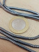 Hematit Taşı Silindir Şekilli 2*3mm Dizi (56070) thumbnail 2