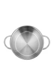 Nehir Silver Mat Trend Derin Tencere 22cm thumbnail 2