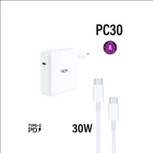 LinkTech PC30 Safe USB-C PD 30W Type-C Çıkışlı Kablolu Set Şarj Aleti thumbnail 1