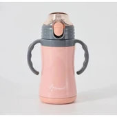 PENGUEN 3048 BİBERON TERMOS PEMBE ÇELİK ÇİFT KATLI 280ML thumbnail 1