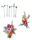 Lego Botanicals Pembe Çiçek Buketi 10342 thumbnail 3