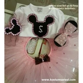 Minnie Mouse Pullu Tütü thumbnail 3