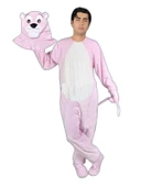 Pembe Panter Kostümü Yetişkin thumbnail 2