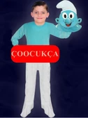 Çocuk Şirinler Kostümü thumbnail 1