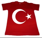 Ay Yıldız Baskılı Tişört thumbnail 3