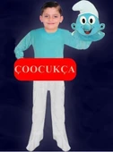 Çocuk Şirinler Kostümü thumbnail 3