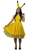 Yetişkin Bayan Pikachu Kostümü thumbnail 1