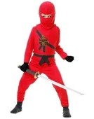 Ninjago Kırmızı Ninja Kostümü thumbnail 2
